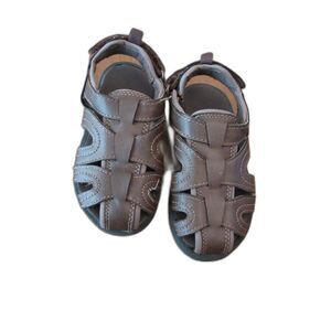 Brown Kids Toddler Size 9M Sandals Shoes